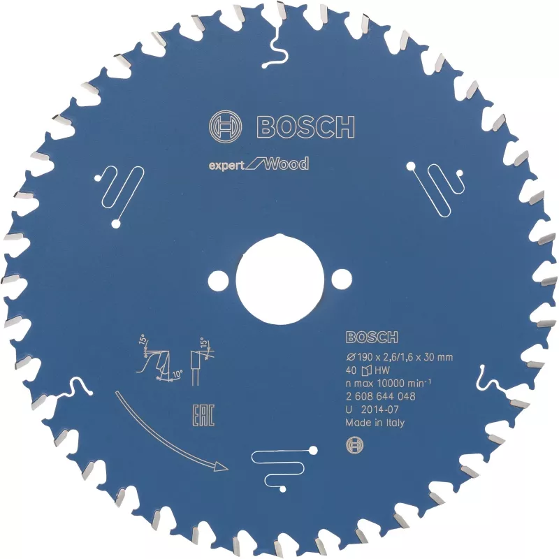 Pjūklo diskas Bosch 2 608 644 048 19 cm 1 vnt