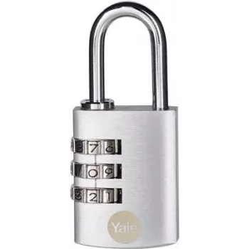 YALE Y151B/30/125/1 Kombinuotas spynos korpusas 30 mm sidabrinis
