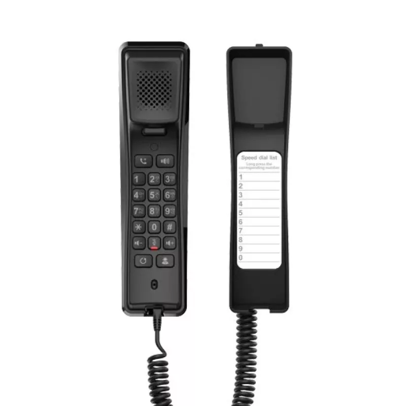 Fanvil H2U-B IP telefonas juodas 2 linijos