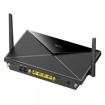 Stalinis maršrutizatorius Cudy P5 — Dviejų juostų „Wi‑Fi 6“, 5G Sub6, dvi „NanoSIM“ kortelės, „Gigabit Ethernet“, 6 nuimamos antenos, 256 MB RAM