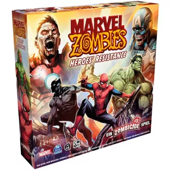 Stalo žaidimas Asmodee Marvel Zombies Heroes' Resistance – kooperacinis miniatiūrų Zombicide krosoveris