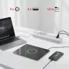 Maitinimo blokas MACLEAN MCE395 W – 5 kištukinių lizdų, 3× USB A, 110–240 V AC, 2,1 A USB, max 2500 W, baltas, 1,5 m laidas