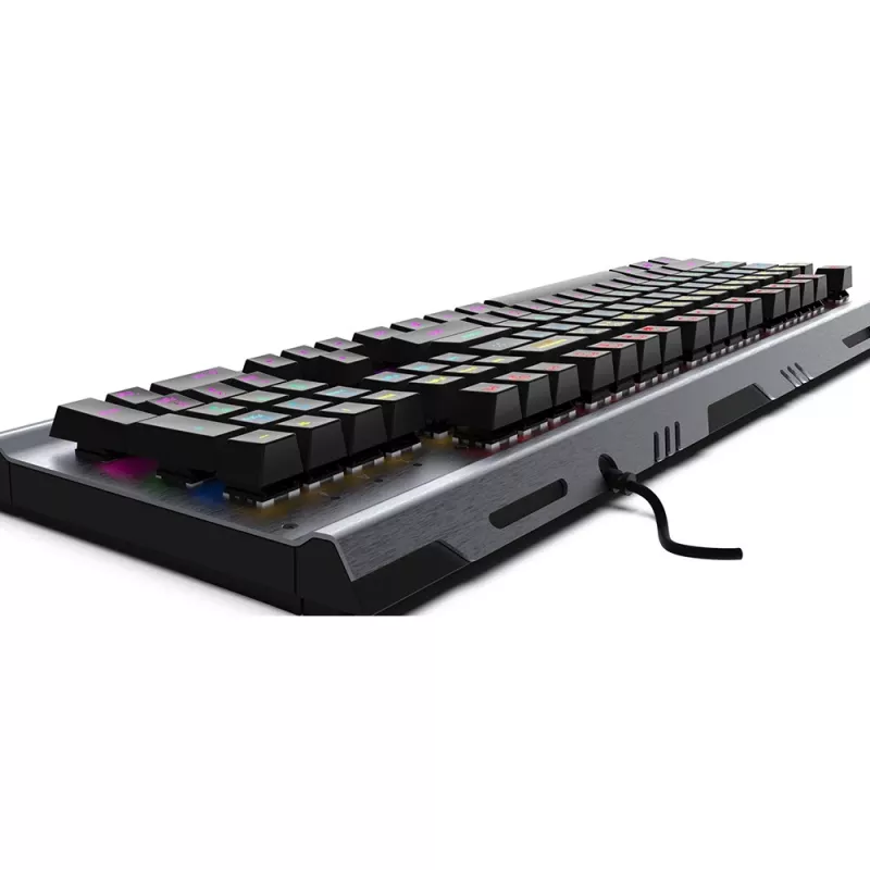 Incase Gaming Keyboard IKG-444 Mechaninė, RGB, vokiškas išdėstymas, mažmeninė pakuotė