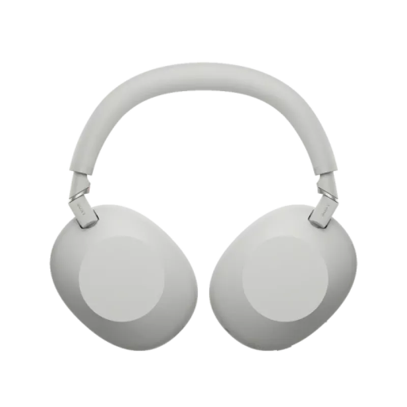 Belaidės ausinės Sony WH-1000XM6 su aktyviu triukšmo slopinimu, Bluetooth, Platinum Silver