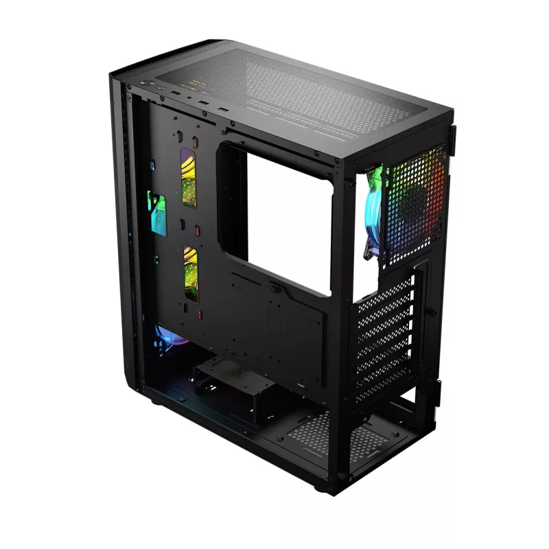 Logic Aramis ARGB MINIDI USB 3.0 korpusas juodas