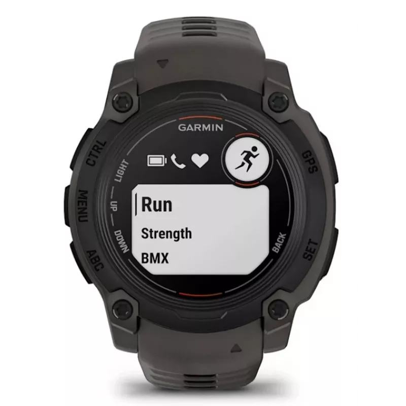 Garmin Instinct E laikrodis 2.18 cm (0.86 inch) MIP 40 mm skaitmeninis 166 x 166 pikseliai juodas GPS