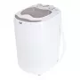 Skalbimo mašina su viršutiniu pakrovimu Adler AD 8055, nešiojama, 3 kg talpa, kreminė, sukamoji valdymo rankenėlė, 150 W