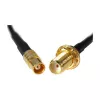 Koaksialinis kabelis DeLOCK 88577 0,2 m SMA MCX juodas
