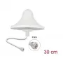 Kryptinė lubų antena DELOCK 4G WiFi 2,4 GHz N tipo (moteriška) 3 dBi RG-58 30 cm