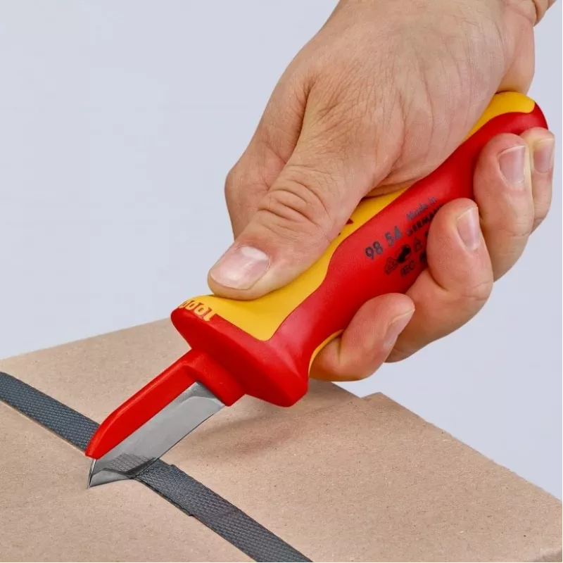 Knipex 98 54 universalūs peiliai su izoliuota daugiakomponente rankena