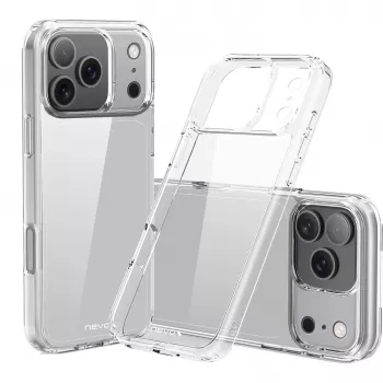 nevox StyleShell Flex dėklas iPhone 17 Pro Max 6.9 skaidrus (2513)