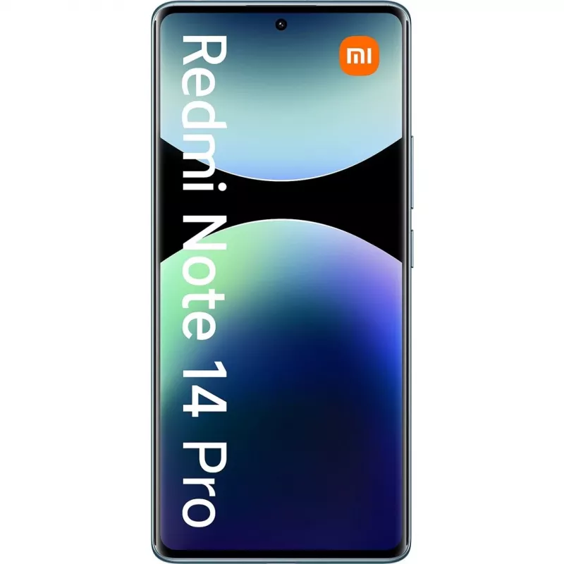 Xiaomi Redmi Note 14 Pro 16.9 cm (6.67 colio) hibridinis dviejų SIM kortelių Android 14 4G USB Type-C 8 GB 256 GB 5500 mAh Mėlyna