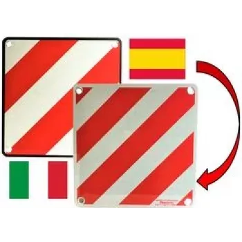 Įspėjamasis ženklas IWH 97605 2in1 Ispanijai ir Italijai, 50 cm, kelių saugos žymeklis