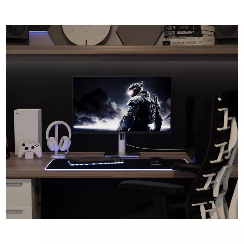 JAPANNEXT JN-I270FHD200F-HSP monitor 27 colių Full HD LED sidabrinis