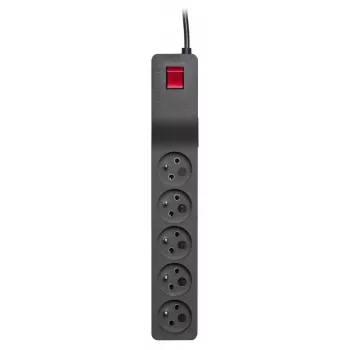 Prailginimo laidas Lestar 3 m vidaus juodas su jungikliu ir indikatoriumi, 230 V AC, 10 A