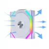Lian Li UNI FAN SL Wireless 120 12 cm Baltas 28,5 dB 64.05 cfm