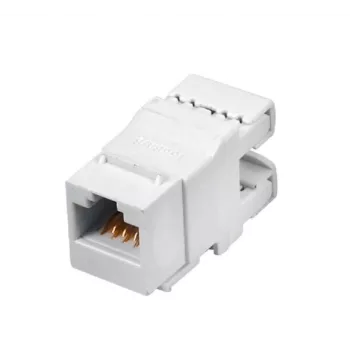 Q-LANTEC MKN-U6-1 RJ45 kištukas UTP 6 kategorija neekranuotas baltas