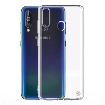 Apsauginis silikoninis dėklas Tellur Samsung Galaxy A60, permatomas