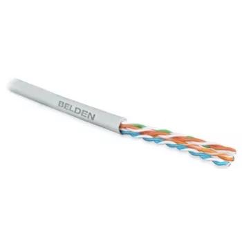 Teleinformatinis kabelis, montavimui, U/UTP kat.5e 4x2xAWG24/1, varis, PVC, 305 m, pilkas