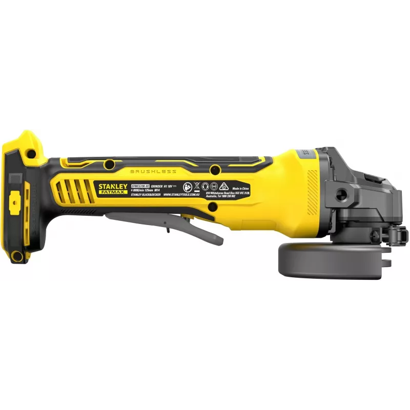 BLACK & DECKER 18V V20 125mm bešepetėlis kampinis šlifuoklis SFMCG700B-XJ