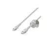 Belkin CAA011BT3MWH Lightning laidas 3 m Baltas