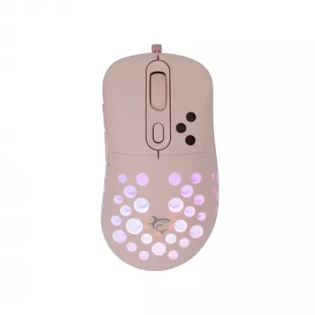 Pelė White Shark GM-5013 Azrael Pink USB