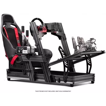 Next Level Racing F-GT Elite Formula & GT Aliuminio Profilio Simuliatoriaus Kabina – Šoninio ir Priekinio Montavimo Versija (396039)