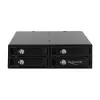 Mobili lentyna Delock 47233 4x 2,5 inch SATA/SAS juoda