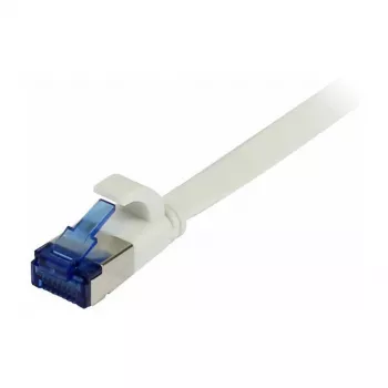 Synergy 21 Patch Laidas RJ45, CAT6A 500MHz, 1,5 m, Baltas, U/FTP, Plokščias, TPE (Superflex), AWG32