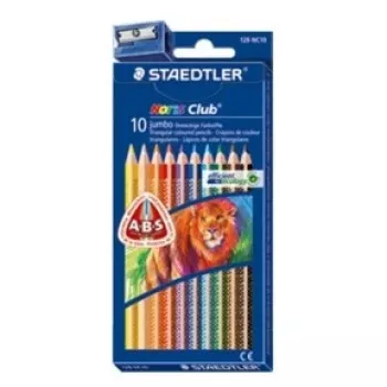 Staedtler Noris Club 128 spalvoti pieštukai, 10 vnt.