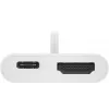 Goobay USB-C™ Multiport Adapter HDMI, baltas, 0.145 m