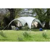 Paviljonas renginiams, 4,5 x 4,5 m (šviesiai pilka/pilka)