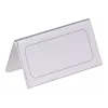 Neįvardyta PVC kortelių laikiklis Durable 805119, 25 vnt., skaidrus