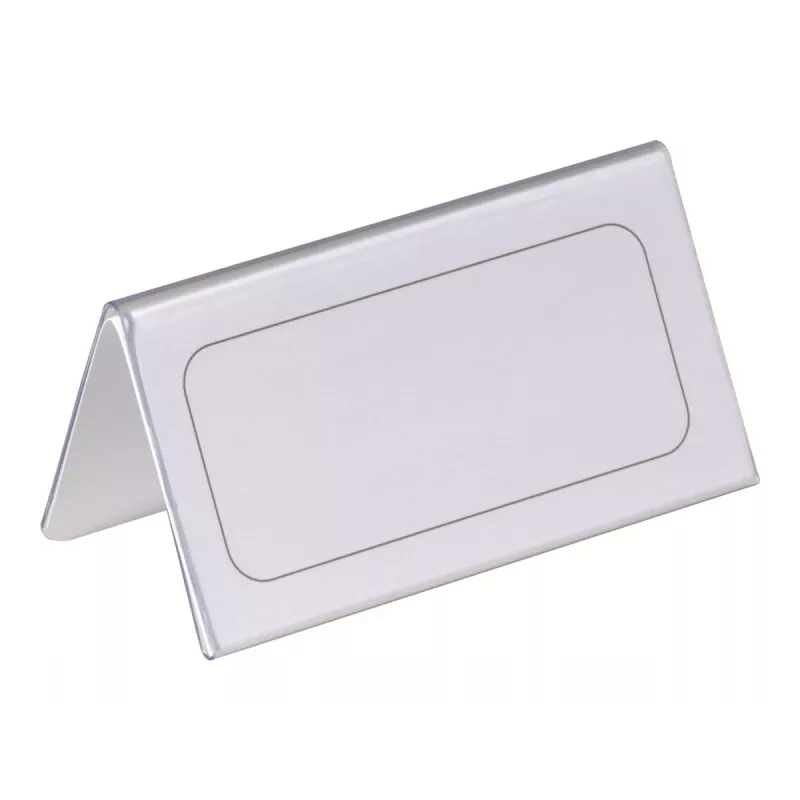 Neįvardyta PVC kortelių laikiklis Durable 805119, 25 vnt., skaidrus
