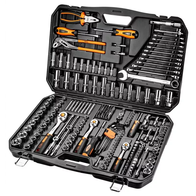 Neo 10-078 mechaniko įrankių rinkinys 233 įrankiai