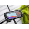 Reguliuojamas telefono laikiklis meškerei deeper ITGAM0003, silikoninis, 3,5–5 colių telefonams, 280 mm, juodas