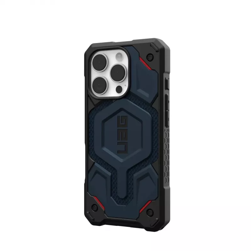 Urban Armor Gear Monarch Pro Kevlar mobilaus telefono dėklas 16 cm (6,3 inch) Juoda, Mėlyna