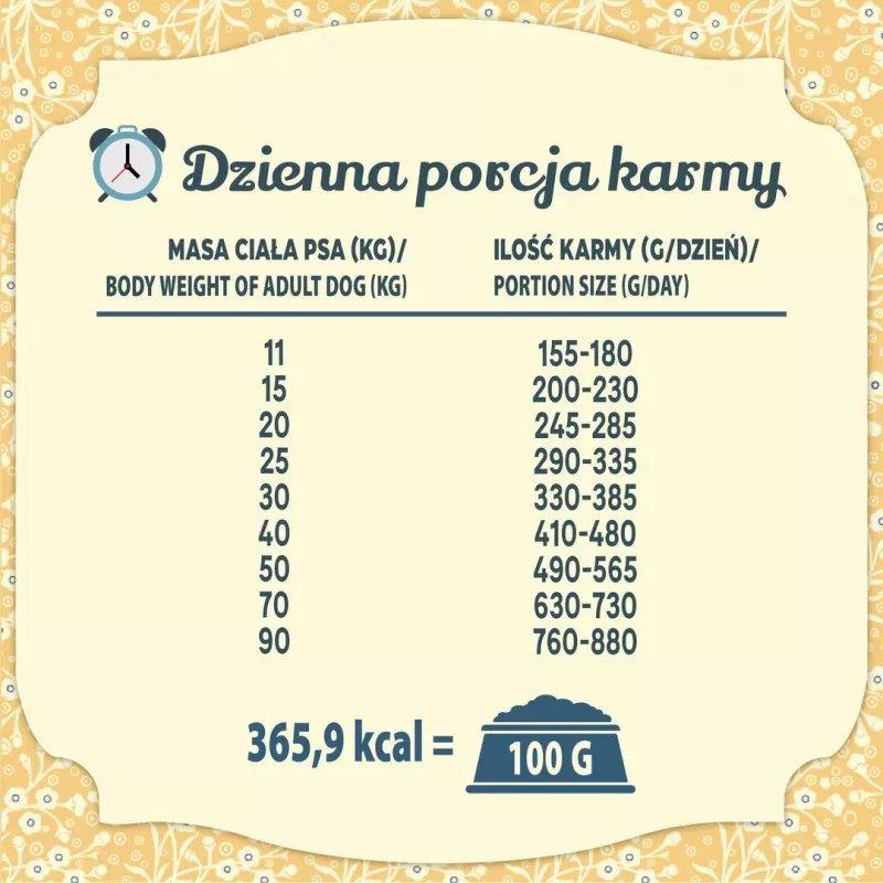 FOLK Vidutinių ir didelių veislių kašubiška žuvies specialybė su obuoliais, petražolėmis ir mėtomis - sausas šunų ėdalas - 12kg