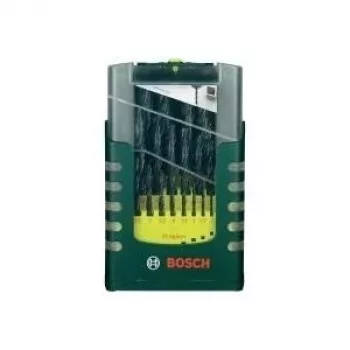 Gręžtų rinkinys Bosch 2607017153 – HSS, 25 vnt., DIN 338, cilindrinis kotas