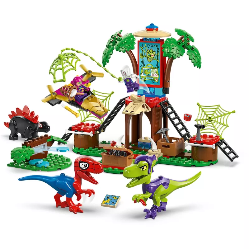 LEGO MARVEL 11200 Spidey ir Gobio raptorių mūšis prie medžio namelio būstinės