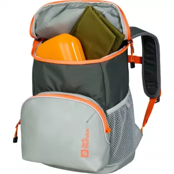 Kuprinė Jack Wolfskin Erlebnis Pack - Žalia/Oranžinė, 11 L