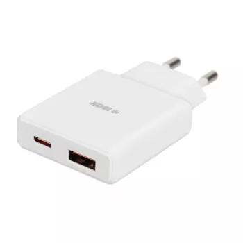 iBox ILUC43W universalus mobiliojo įrenginio kroviklis baltas AC vidaus