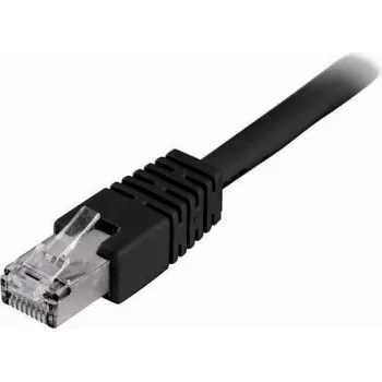 Deltaco STP-620S Juoda 20m Cat6 F/UTP tinklo kabelis