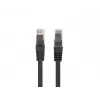 Tinklo kabelis LANBERG PCU6-10CU-0050-BK Cat6 U/UTP RJ-45 0,5 m Juodas