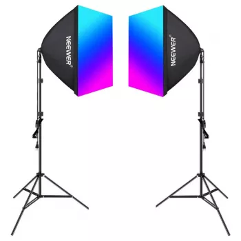 Neewer NK800 profesionalus RGB LED apšvietimo rinkinys 60 cm