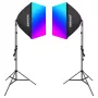 Neewer NK800 profesionalus RGB LED apšvietimo rinkinys 60 cm