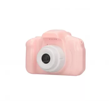 Vaikiška skaitmeninė fotokamera Extralink H20 Pink 1080P 30fps 2.0 colių ekranas