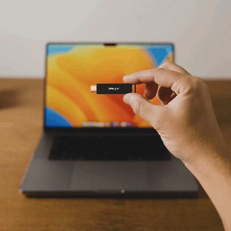 PNY Elite-X USB atmintukas 64 GB USB Type-C 3.2 Gen 1 (3.1 Gen 1) juodas (P-FDI64GELTXC-GE)