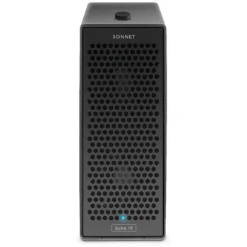 Sonnet Echo III Desktop PCIe išplėtimo korpusas, juodas aliuminis, 400 W, 175 mm x 424 mm x 231 mm