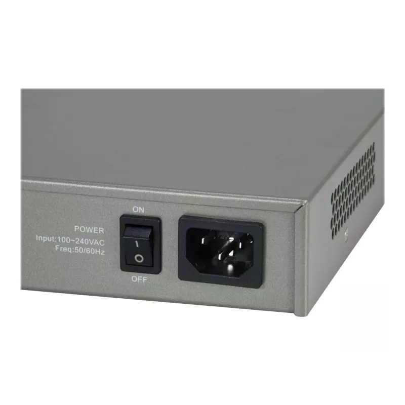 LevelOne GTL-2091 Valdomas L3 Gigabit Ethernet (10/100/1000) jungiklis, pilkas